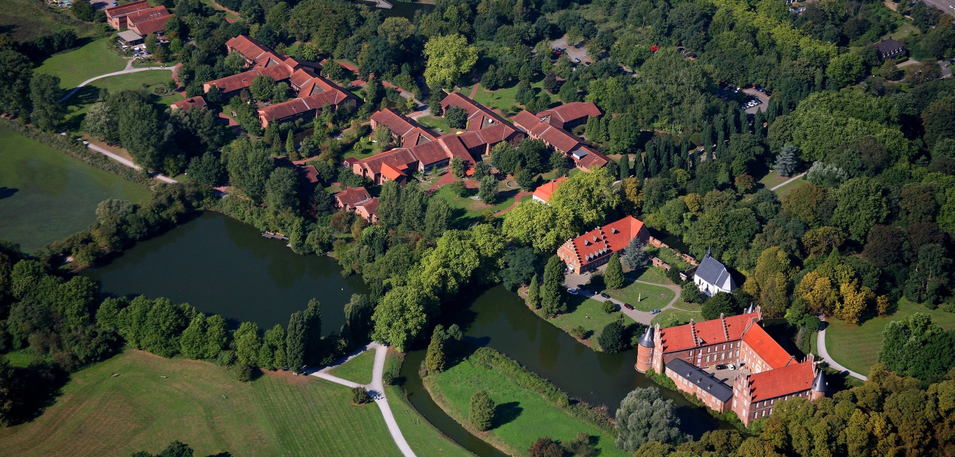 Das Gelände der LWL-Klinik Herten in der Vogelperspektive. Bildquelle: LWL